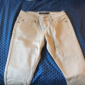 Black heart skinny jeans, size 0